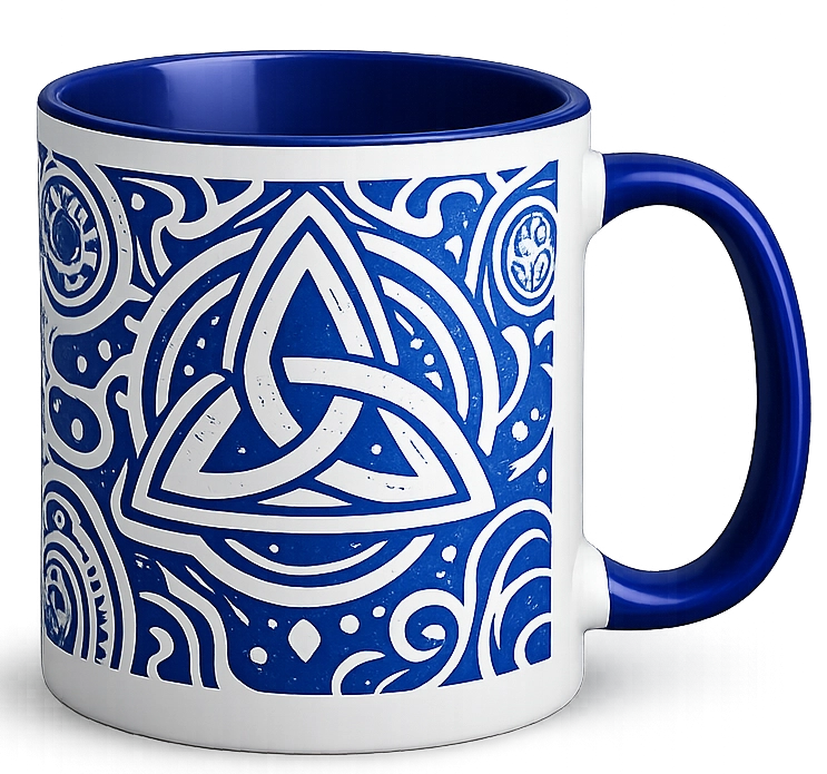 Azure Mug — Room 314 collectible from Raven and Sparrow series